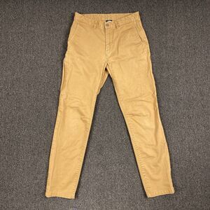 The North Face Workwear Pants Men's Khaki Canvas Utility Relaxed Size 30x30